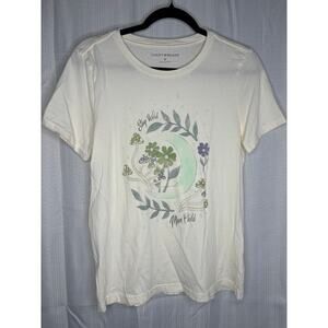 Lucky Brand Cream Graphic Tee